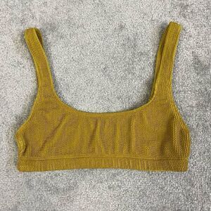 Good American Essentials Scoop Bra Bikini Top Intimates Women’s 3/4 NWOT